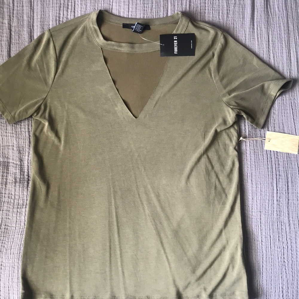 Forever 21 Green Tee Shirt